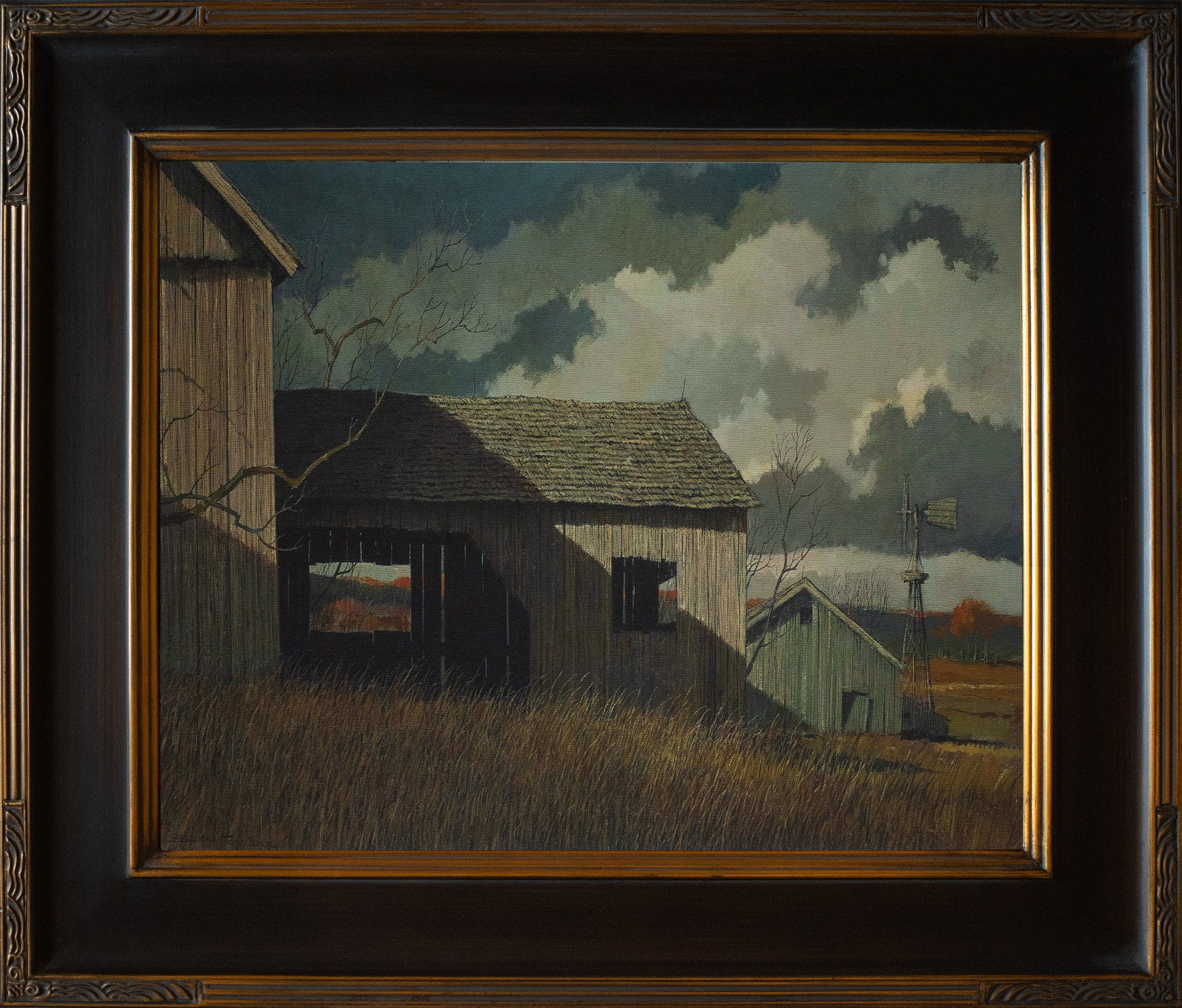 Eric Sloane Framed Canvas Print